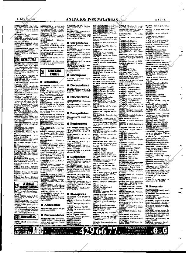 ABC MADRID 16-11-1987 página 111