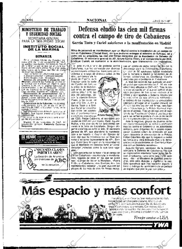 ABC MADRID 16-11-1987 página 22