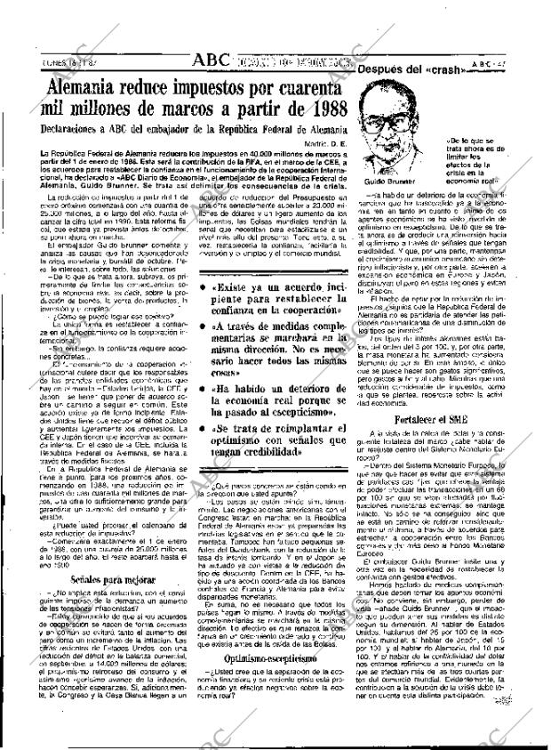 ABC MADRID 16-11-1987 página 47