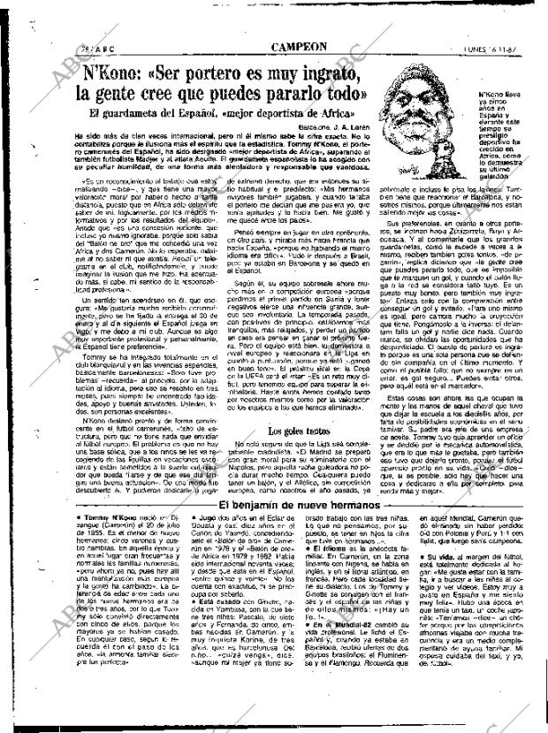 ABC MADRID 16-11-1987 página 78