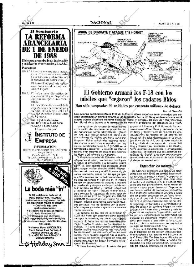 ABC MADRID 17-11-1987 página 26