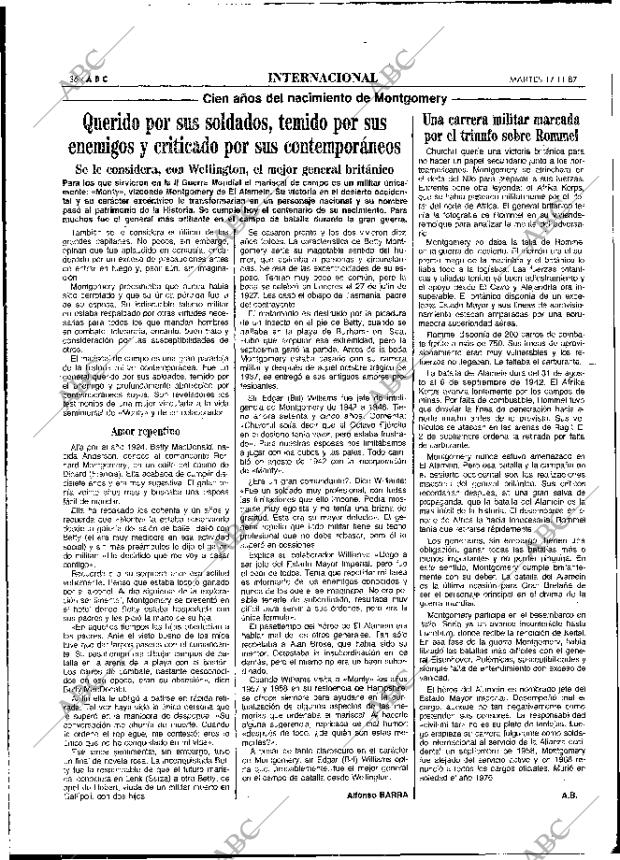 ABC MADRID 17-11-1987 página 36