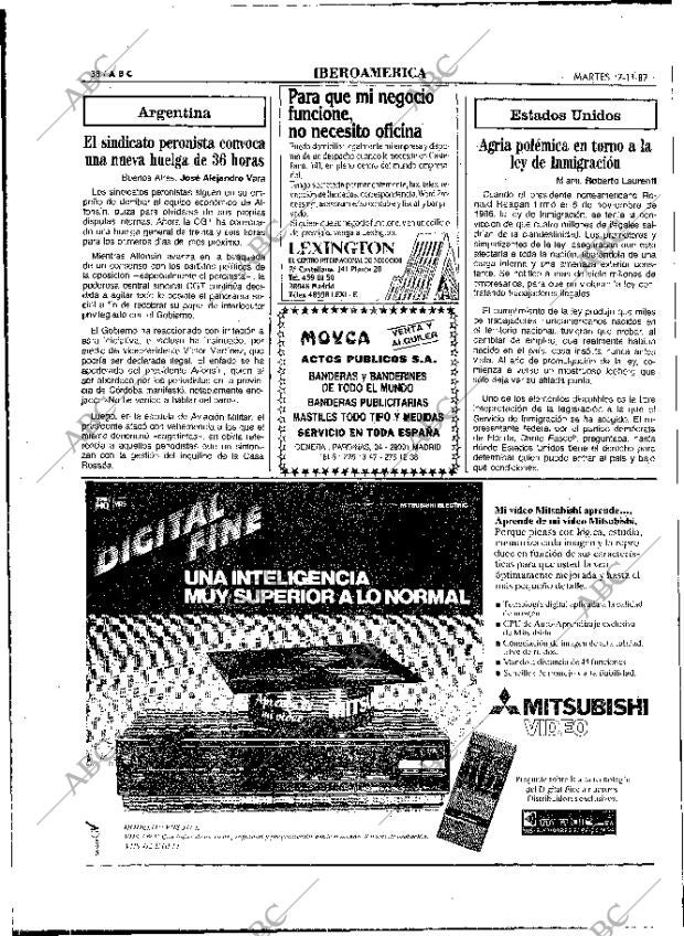 ABC MADRID 17-11-1987 página 38