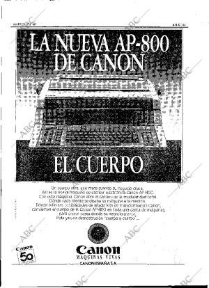 ABC MADRID 17-11-1987 página 43