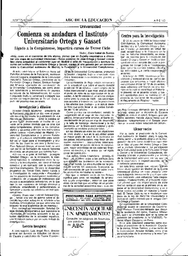 ABC MADRID 17-11-1987 página 63