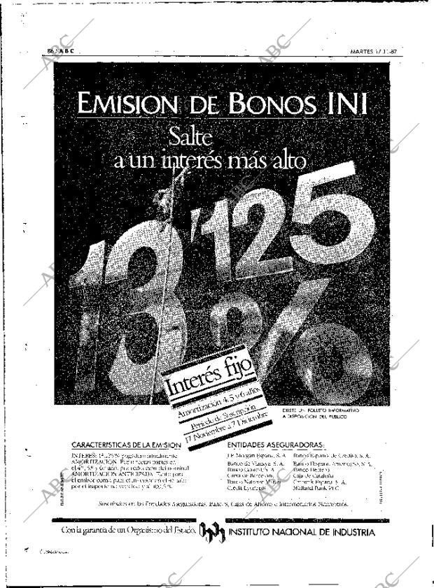 ABC MADRID 17-11-1987 página 86