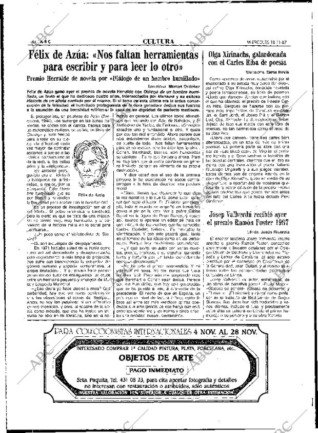 ABC MADRID 18-11-1987 página 44