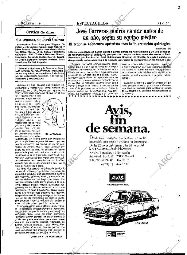 ABC MADRID 18-11-1987 página 97