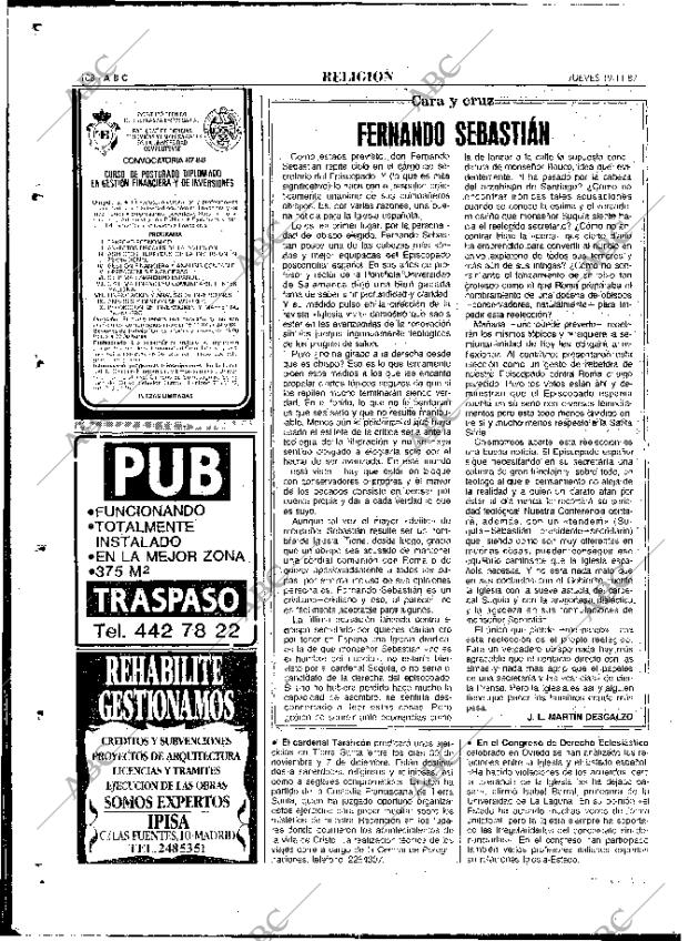 ABC MADRID 19-11-1987 página 108