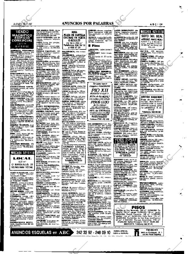 ABC MADRID 19-11-1987 página 139