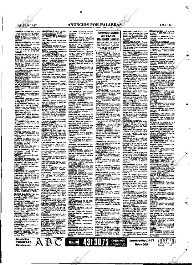 ABC MADRID 19-11-1987 página 141