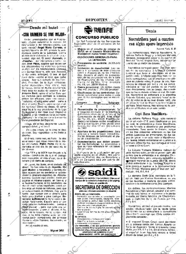 ABC MADRID 19-11-1987 página 86