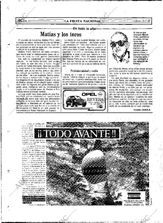 ABC MADRID 19-11-1987 página 92