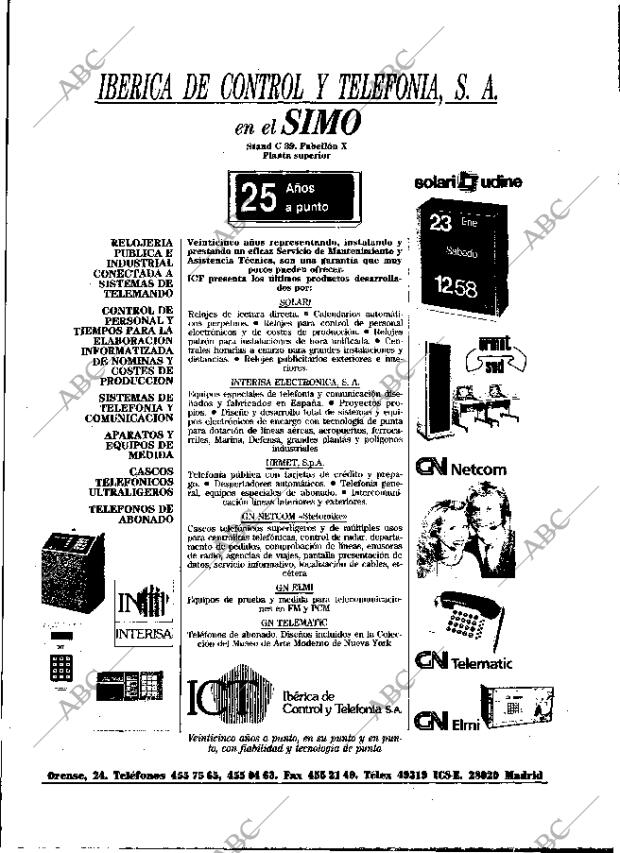 ABC MADRID 20-11-1987 página 15