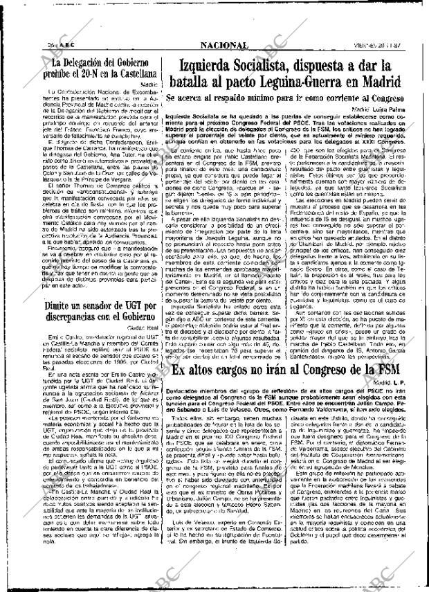 ABC MADRID 20-11-1987 página 26