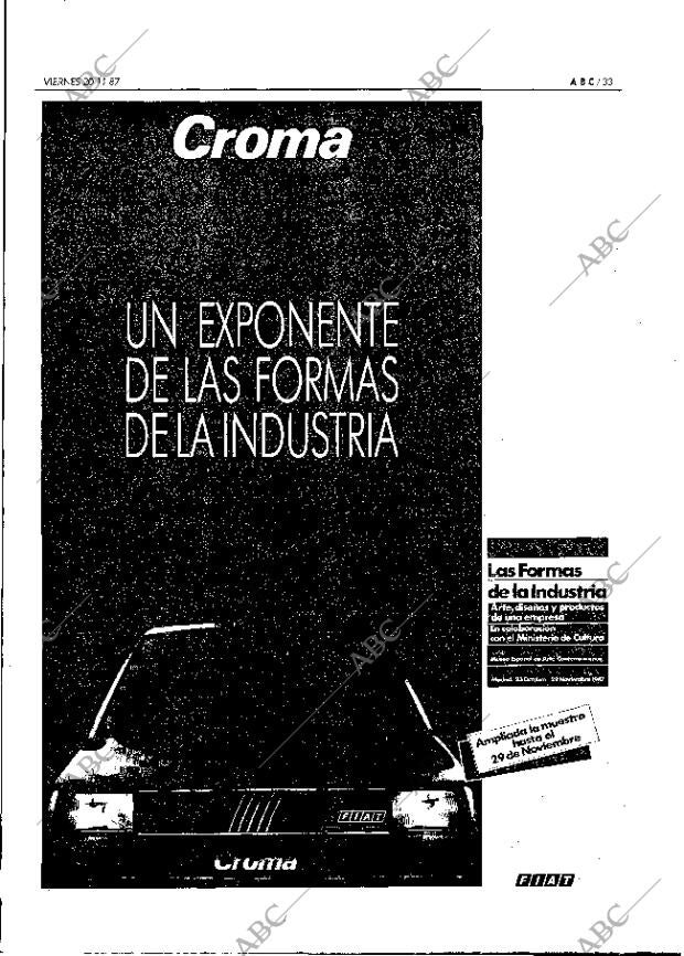 ABC MADRID 20-11-1987 página 33