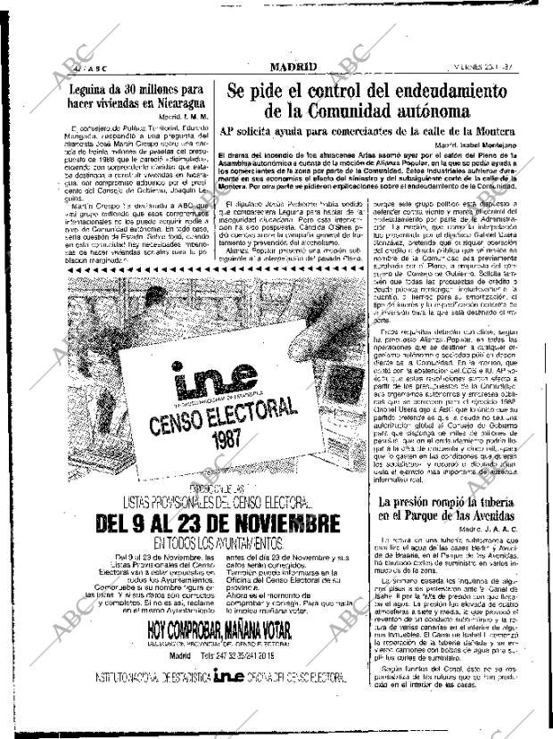 ABC MADRID 20-11-1987 página 42