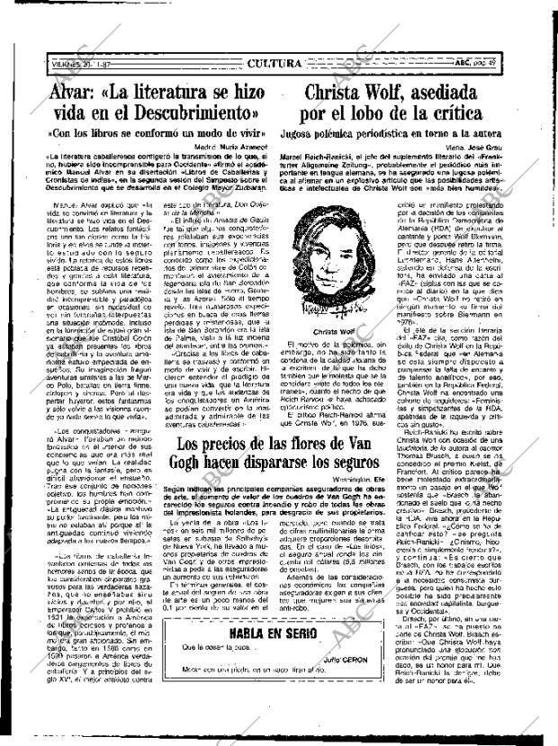 ABC MADRID 20-11-1987 página 49