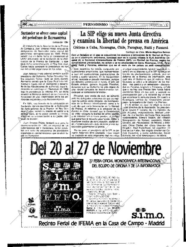 ABC MADRID 20-11-1987 página 52