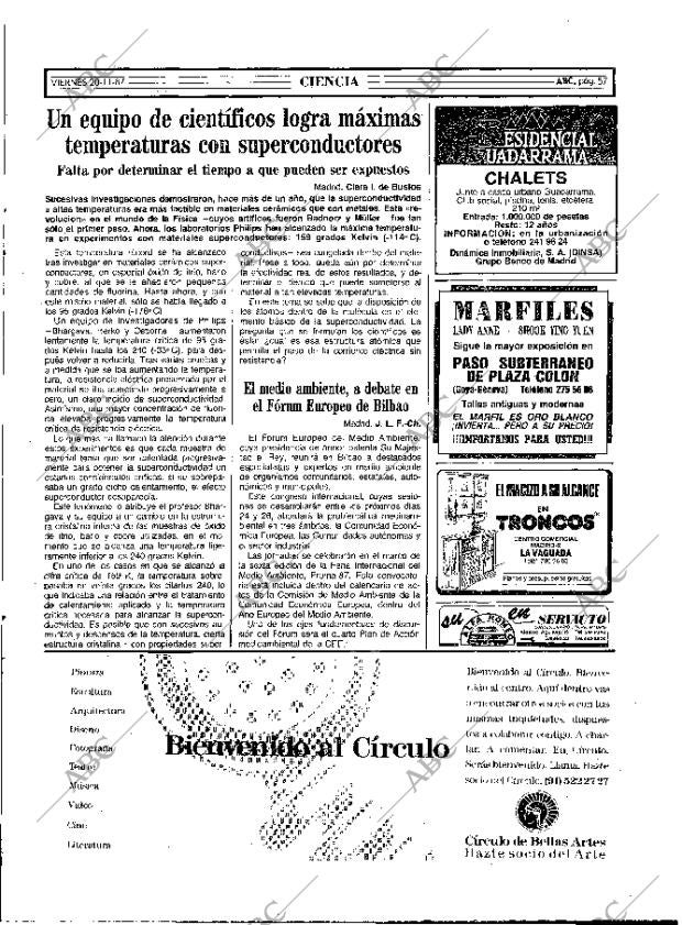 ABC MADRID 20-11-1987 página 57