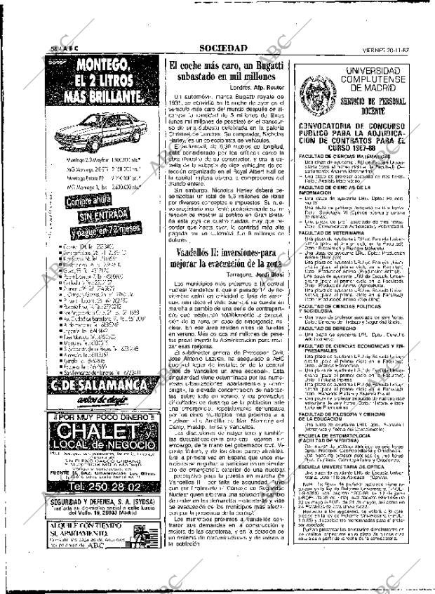 ABC MADRID 20-11-1987 página 58