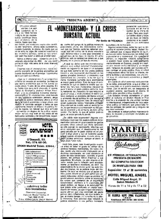 ABC MADRID 20-11-1987 página 66
