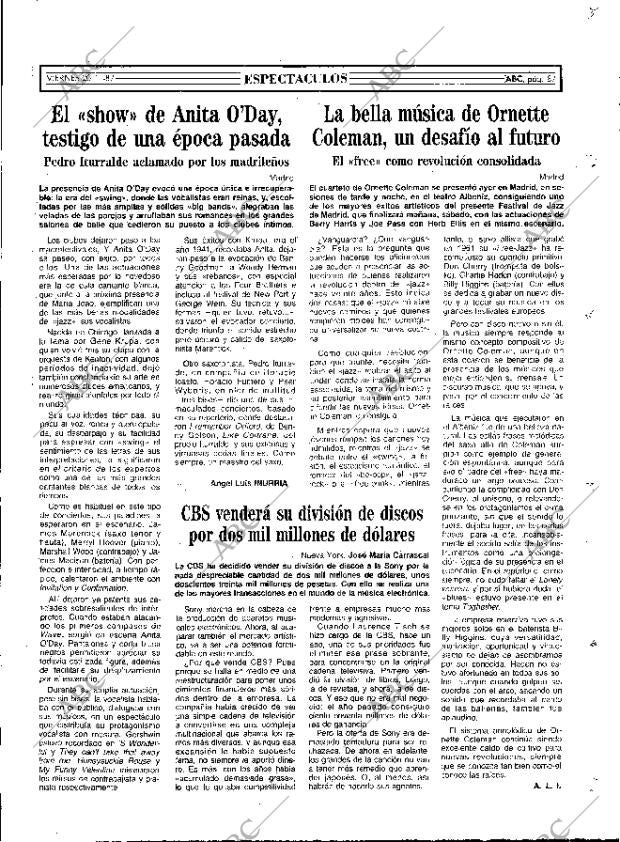 ABC MADRID 20-11-1987 página 87