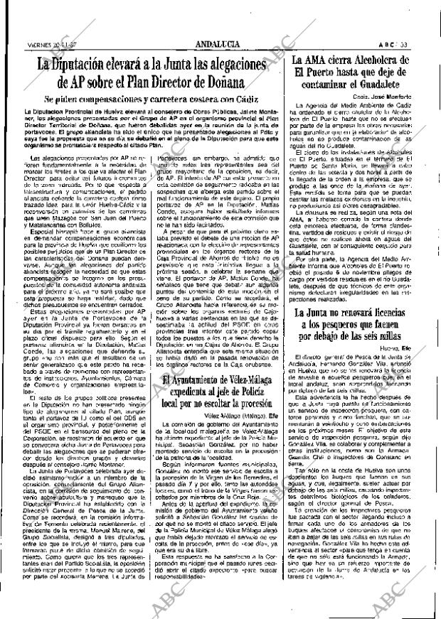 ABC SEVILLA 20-11-1987 página 33