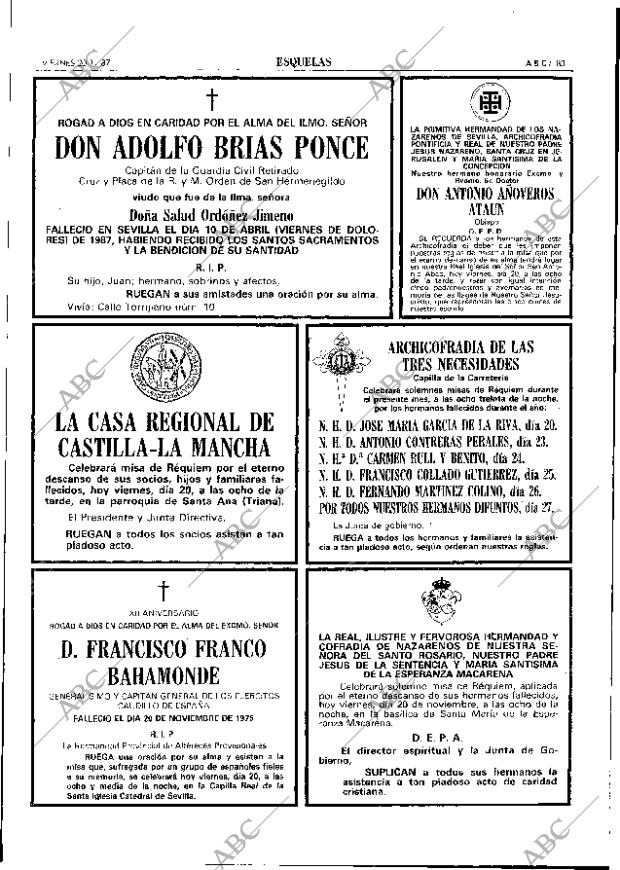 ABC SEVILLA 20-11-1987 página 83