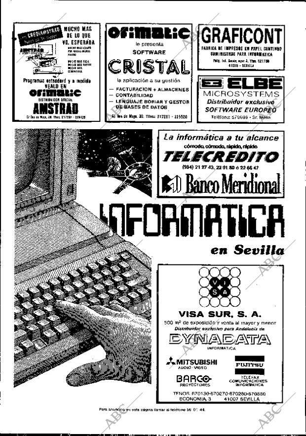 ABC SEVILLA 20-11-1987 página 88