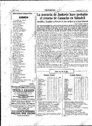 ABC MADRID 22-11-1987 página 104