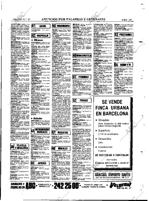 ABC MADRID 22-11-1987 página 147