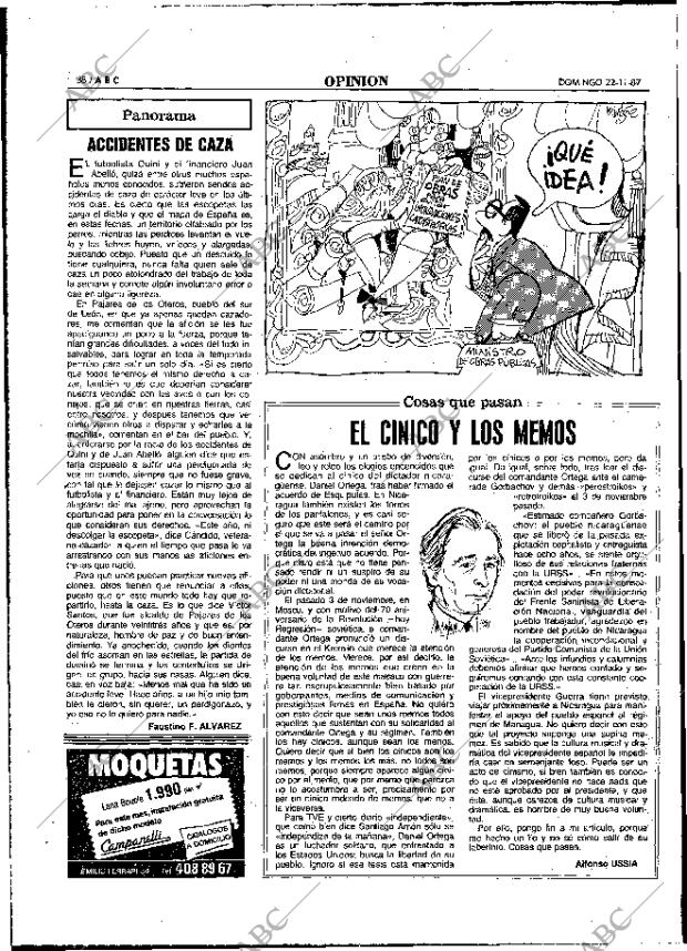 ABC MADRID 22-11-1987 página 38