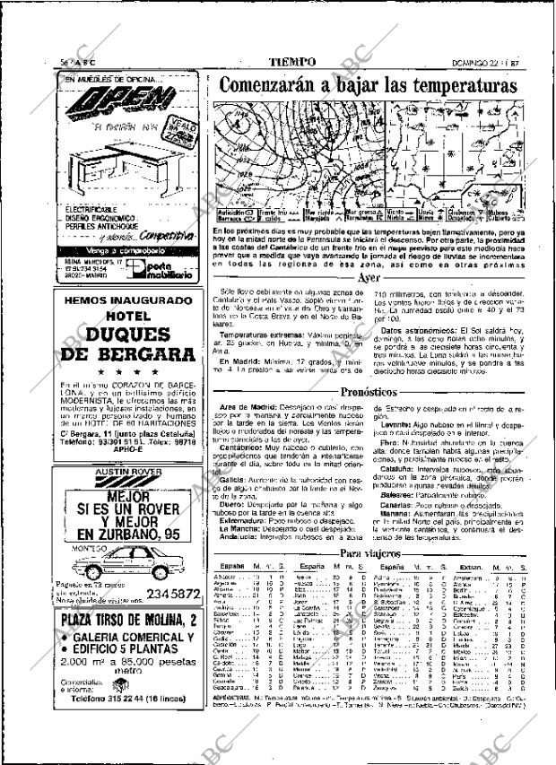 ABC MADRID 22-11-1987 página 56