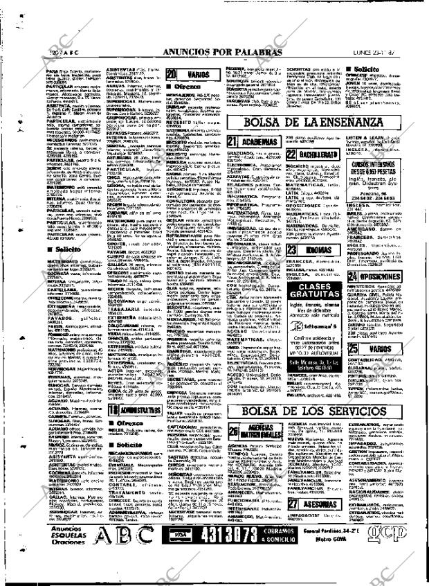 ABC MADRID 23-11-1987 página 120