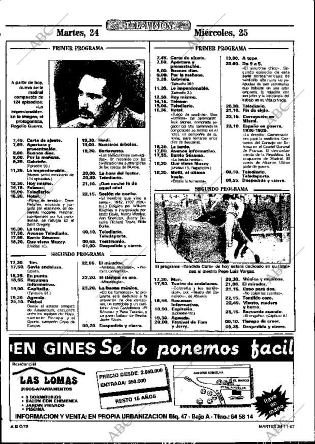 ABC SEVILLA 24-11-1987 página 78