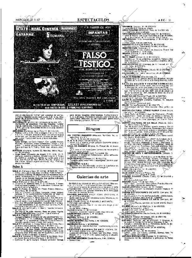 ABC MADRID 25-11-1987 página 105