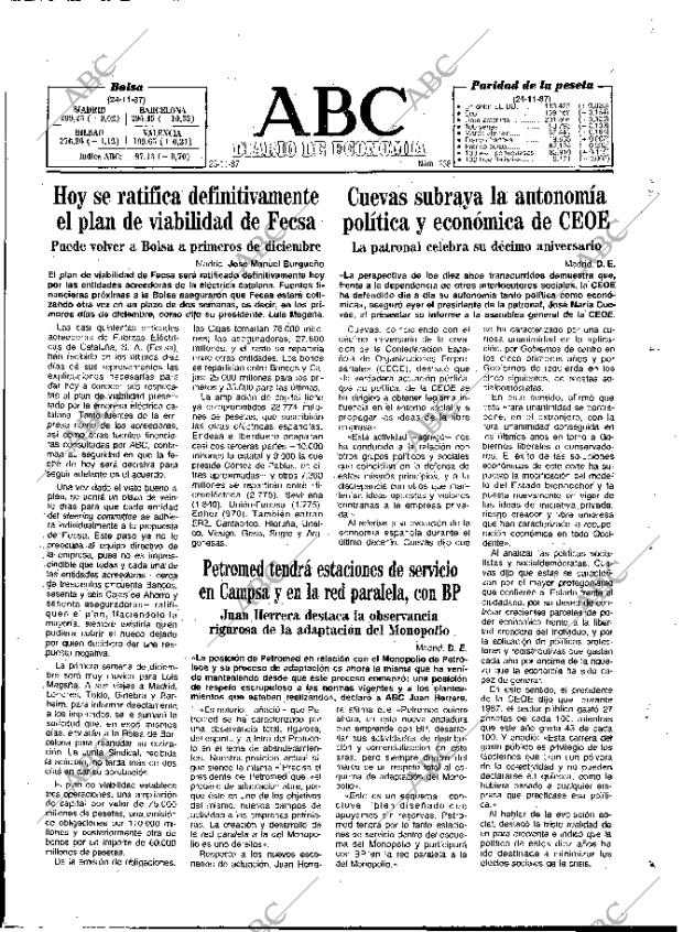 ABC MADRID 25-11-1987 página 67