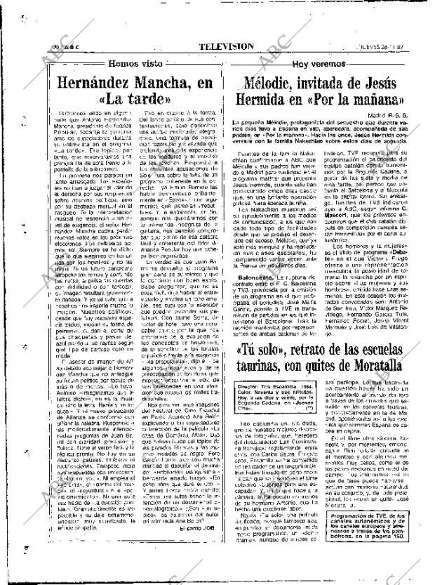 ABC MADRID 26-11-1987 página 100