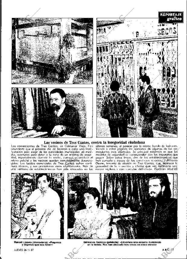 ABC MADRID 26-11-1987 página 17