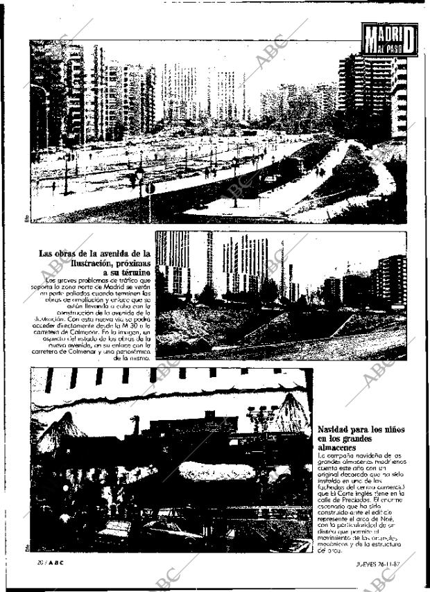 ABC MADRID 26-11-1987 página 20