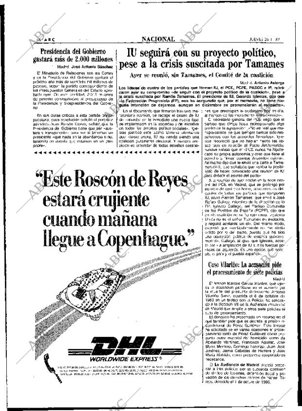ABC MADRID 26-11-1987 página 44