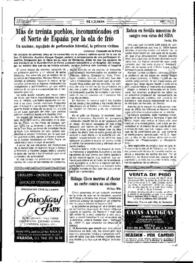 ABC MADRID 26-11-1987 página 63