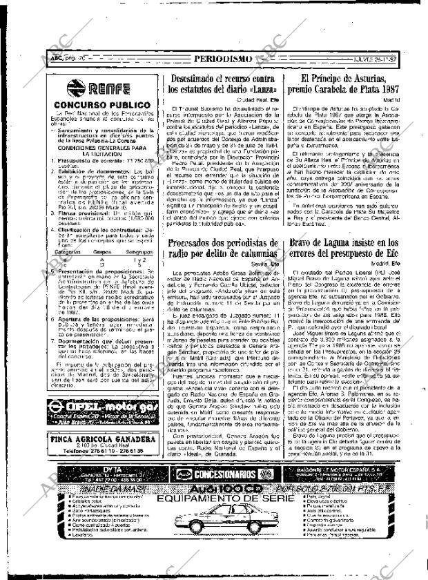 ABC MADRID 26-11-1987 página 70