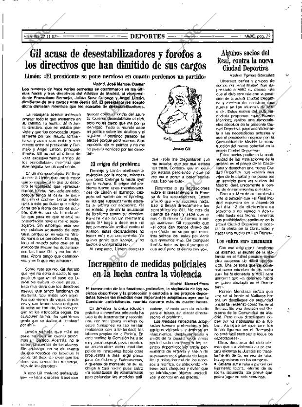 ABC MADRID 27-11-1987 página 79