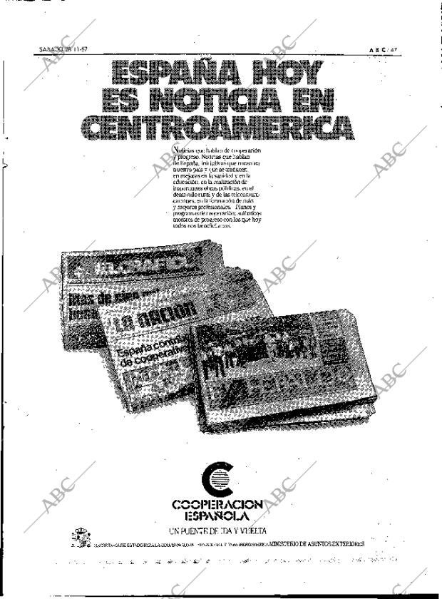 ABC MADRID 28-11-1987 página 47