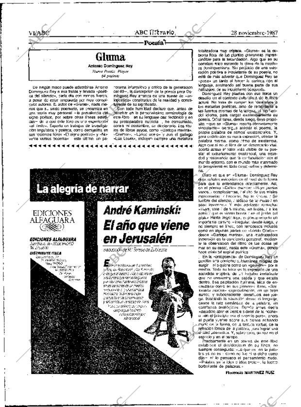 ABC MADRID 28-11-1987 página 54