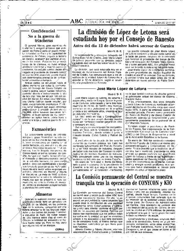 ABC MADRID 28-11-1987 página 66