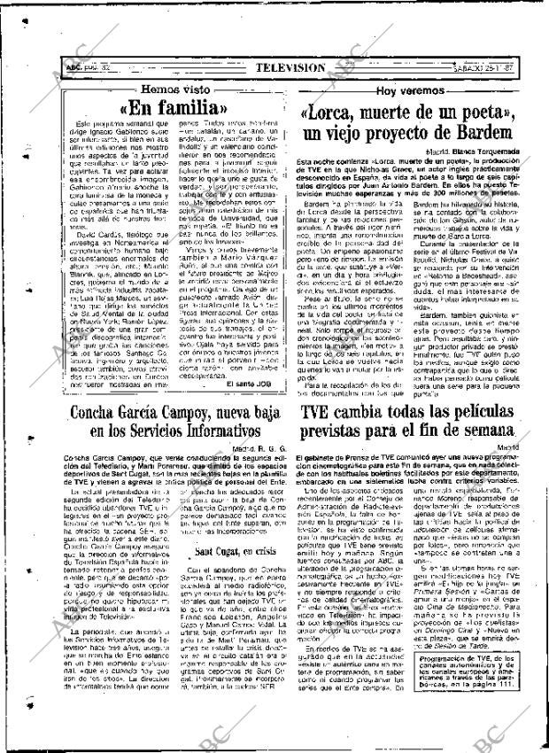 ABC MADRID 28-11-1987 página 82