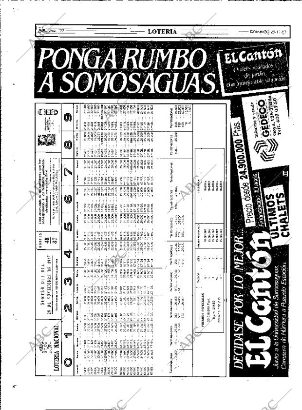 ABC MADRID 29-11-1987 página 122